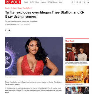 A complete backup of www.revolt.tv/news/2020/2/3/21120134/twitter-reacts-megan-thee-stallion-dating-g-eazy
