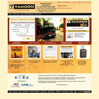 A complete backup of vamoosebus.com