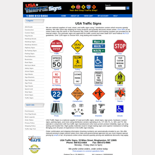A complete backup of usa-traffic-signs.com