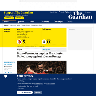 A complete backup of www.theguardian.com/football/2020/feb/27/manchester-united-club-brugge-europa-league-match-report