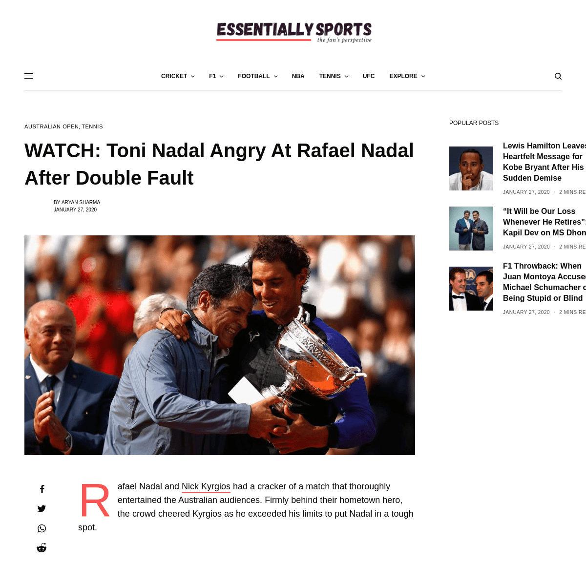 A complete backup of www.essentiallysports.com/watch-toni-nadal-angry-at-rafael-nadal-after-double-fault-australian-open-2020-te