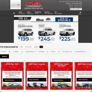 Tyler Automotive New & used cars for sale in Niles, MI