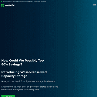 A complete backup of wasabi.com