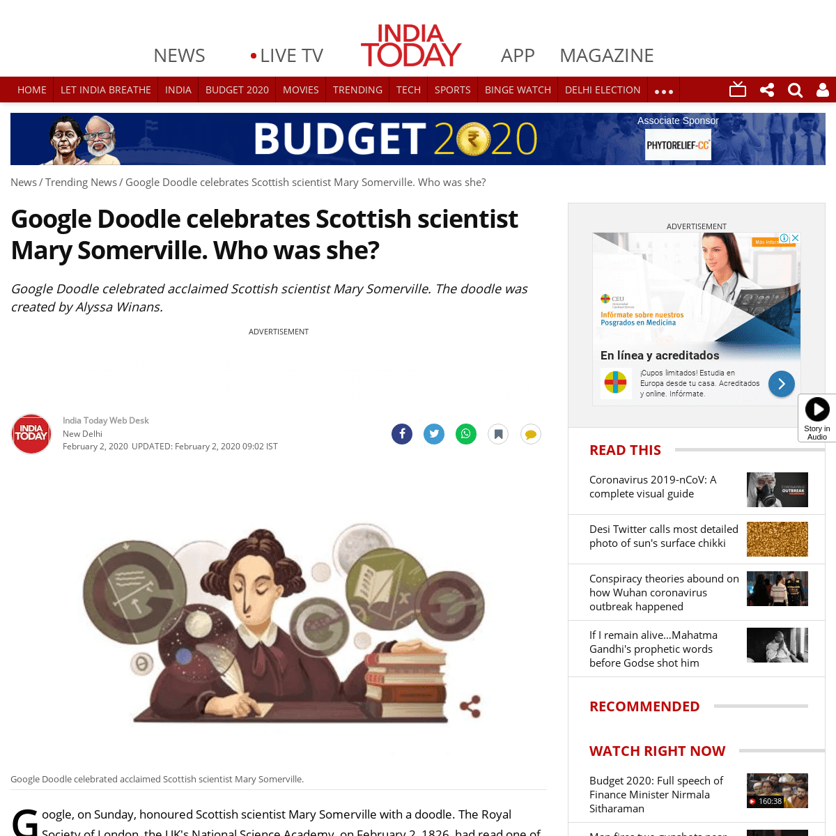A complete backup of www.indiatoday.in/trending-news/story/google-doodle-celebrates-scottish-scientist-mary-somerville-who-was-s