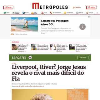 A complete backup of www.metropoles.com/esportes/futebol/liverpool-river-jorge-jesus-revela-o-rival-mais-dificil-do-flamengo