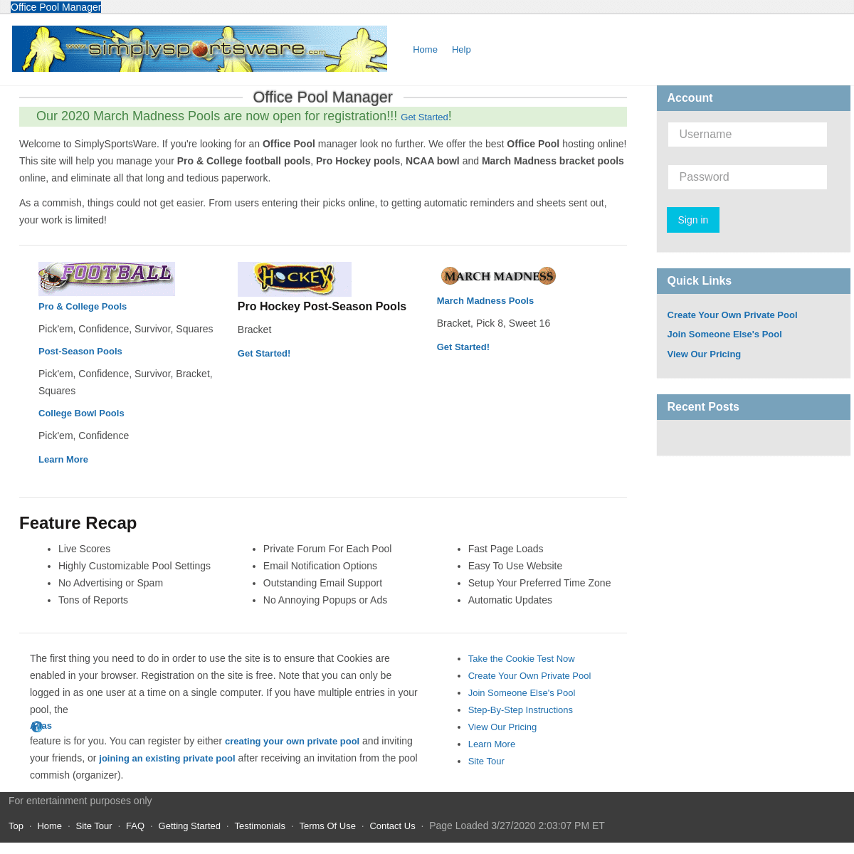 A complete backup of simplysportsware.com