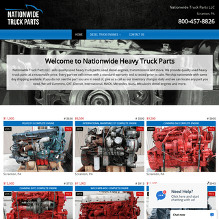 A complete backup of nationwideheavytruckparts.com