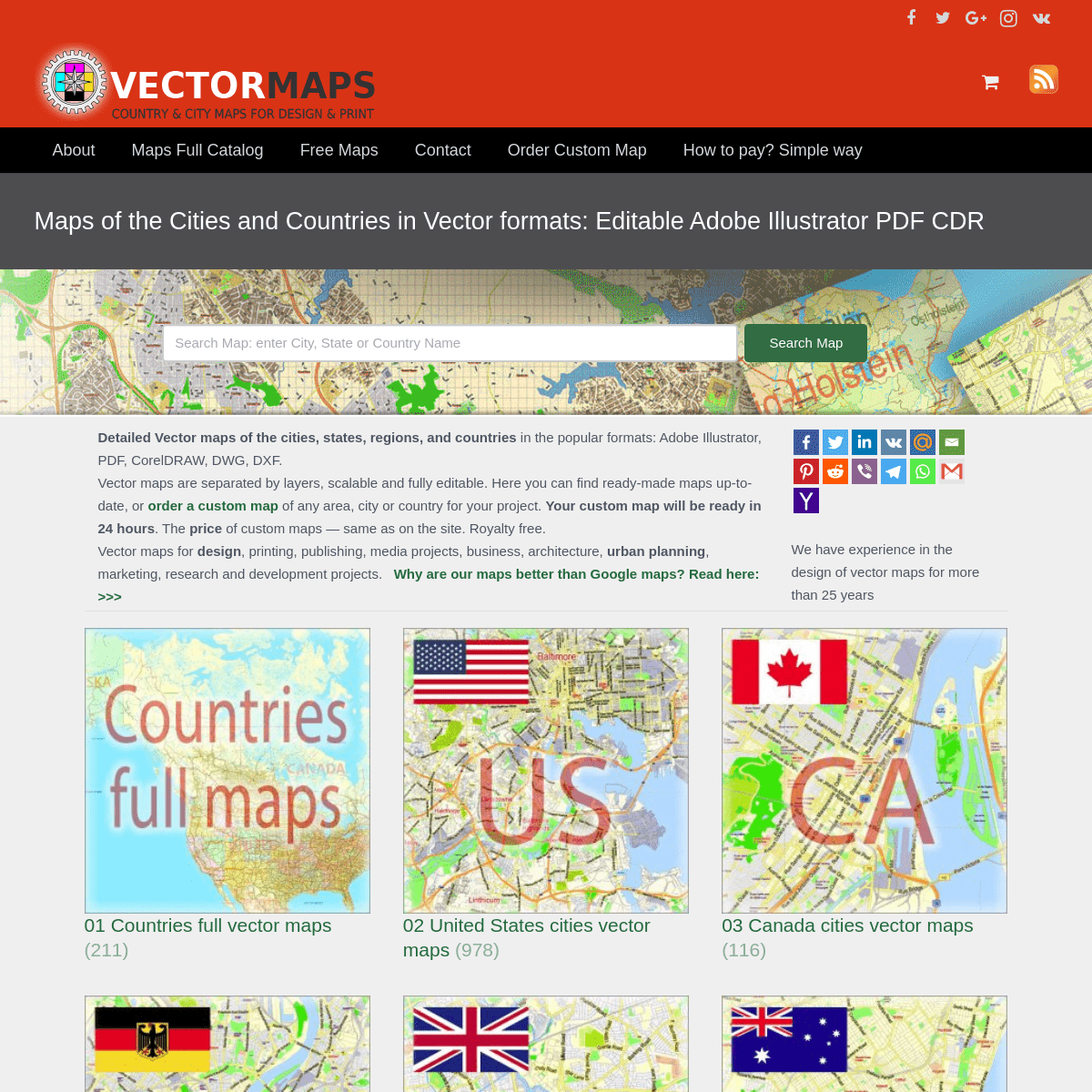 A complete backup of vectormap.info