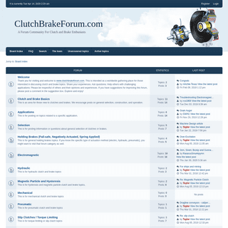 A complete backup of clutchbrakeforum.com