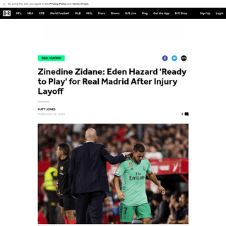 A complete backup of bleacherreport.com/articles/2876448-zinedine-zidane-eden-hazard-ready-to-play-for-real-madrid-after-injury-