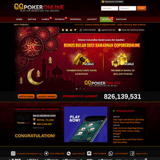 A complete backup of qqpokeronline.win