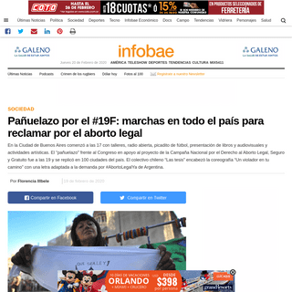 A complete backup of www.infobae.com/sociedad/2020/02/19/panuelazo-por-el-19f-arranco-la-movilizacion-en-todo-el-pais-para-recla