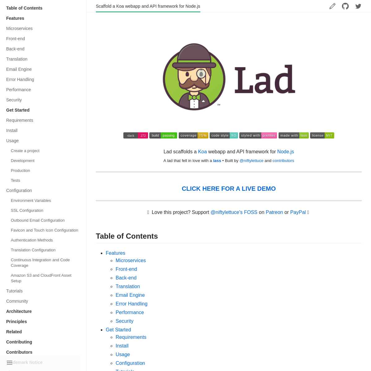 A complete backup of lad.js.org