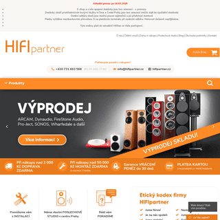 A complete backup of hifipartner.cz