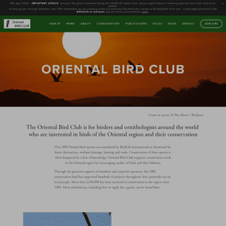 A complete backup of orientalbirdclub.org