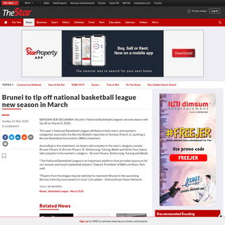 A complete backup of www.thestar.com.my/news/regional/2020/03/01/brunei-to-tip-off-national-basketball-league-new-season-in-marc