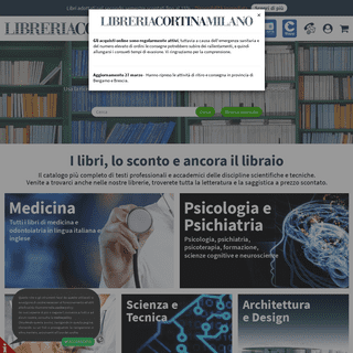 A complete backup of libreriacortinamilano.it