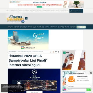 A complete backup of www.finansgundem.com/haber/istanbul-2020-uefa-sampiyonlar-ligi-finali-internet-sitesi-acildi/1471747