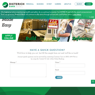 A complete backup of dieterichbank.com