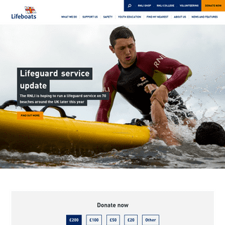 A complete backup of rnli.org