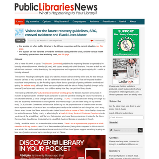 A complete backup of publiclibrariesnews.com