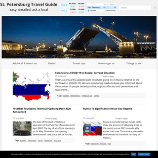 St Petersburg Travel Guide- useful information about St Petersburg for tourists