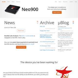 A complete backup of neo900.org