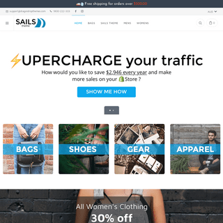 A complete backup of sails-demo-store.myshopify.com