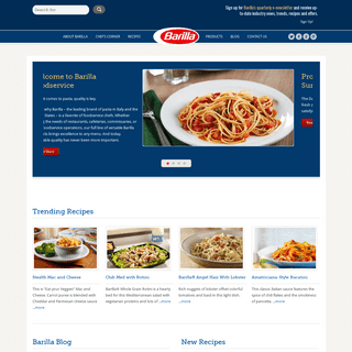 A complete backup of barillafoodservicerecipes.com