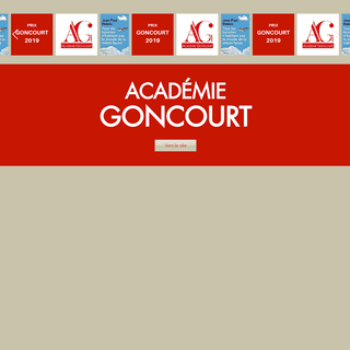 A complete backup of academie-goncourt.fr