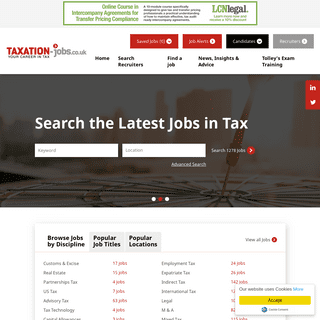 A complete backup of taxation-jobs.co.uk