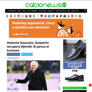 A complete backup of www.calcionews24.com/atalanta-sassuolo-gasperini-recupera-djimsiti-si-pensa-al-turnover/