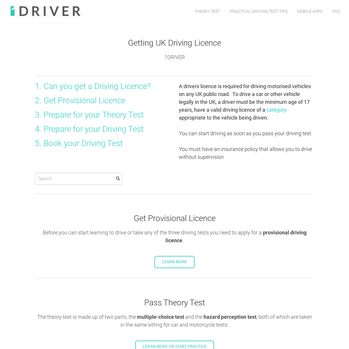 A complete backup of 1driver.co.uk
