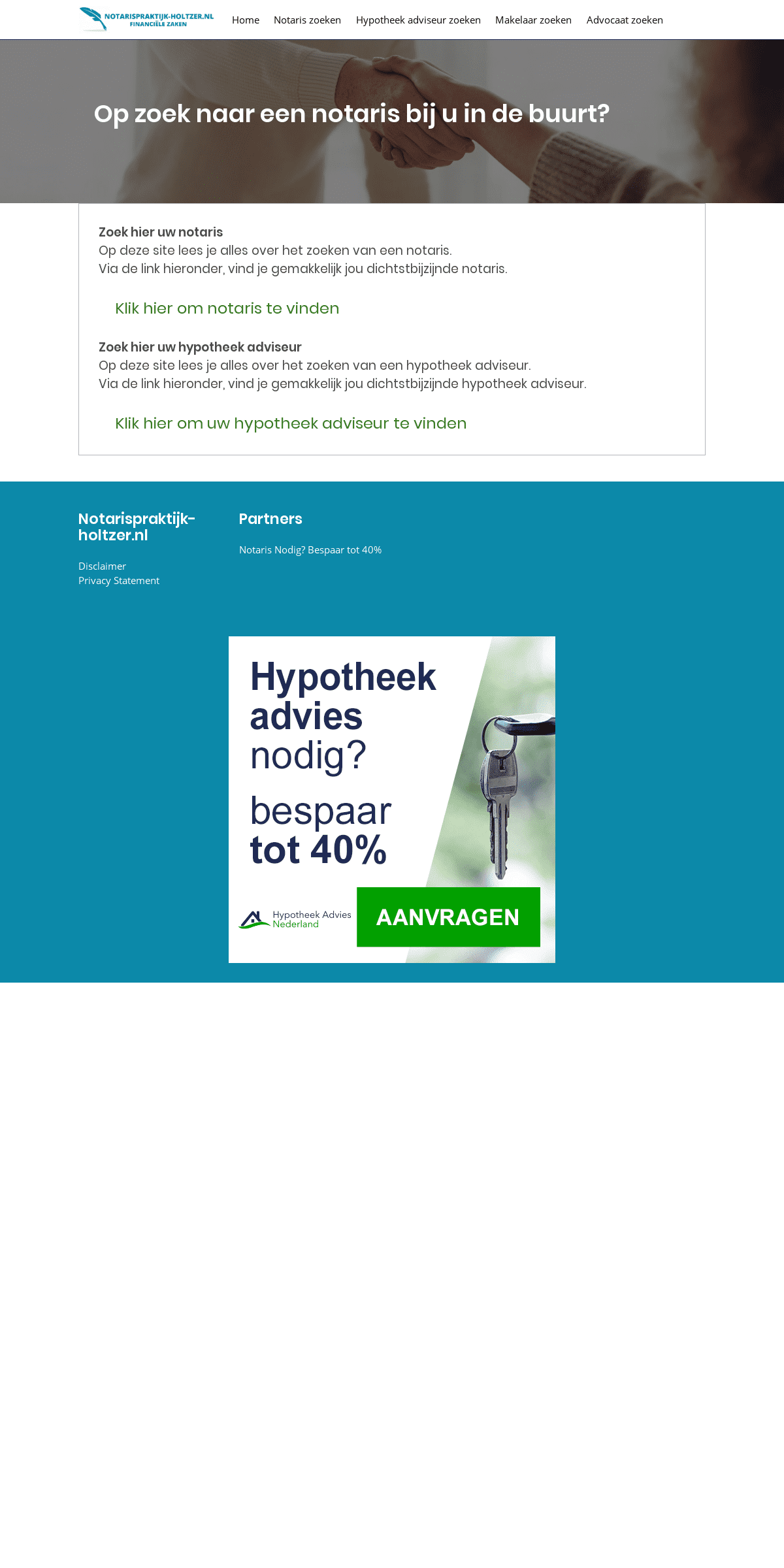 A complete backup of notarispraktijk-holtzer.nl