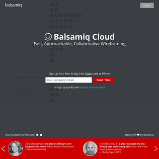 Balsamiq Cloud