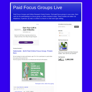 A complete backup of paidfocusgroups.blogspot.com