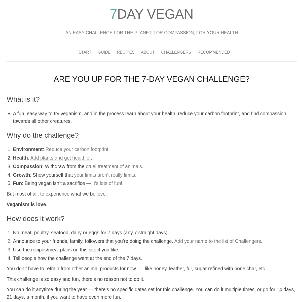 -7Day Vegan