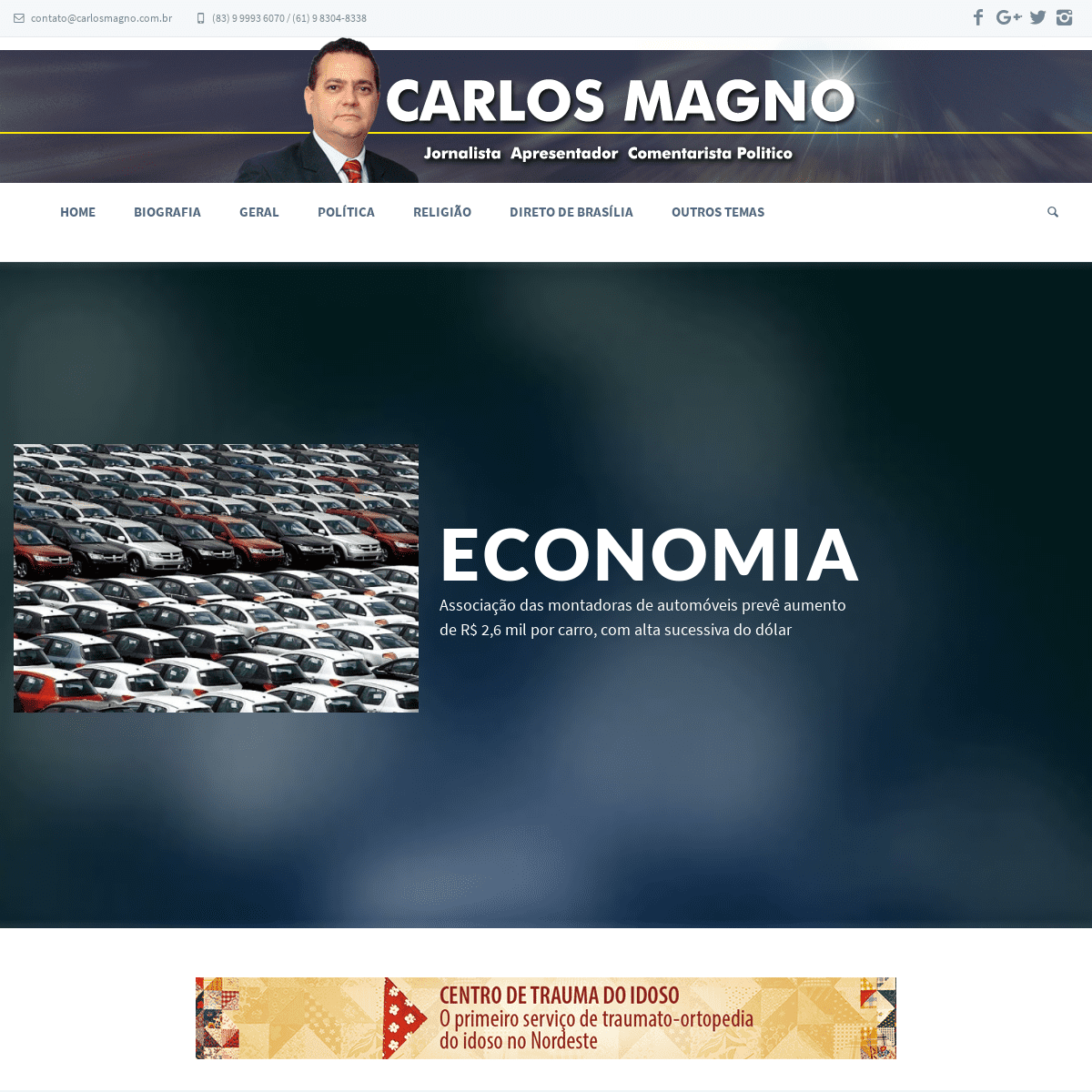 A complete backup of carlosmagno.com.br