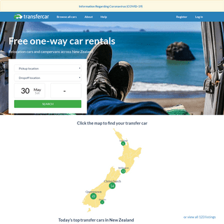 A complete backup of transfercar.co.nz