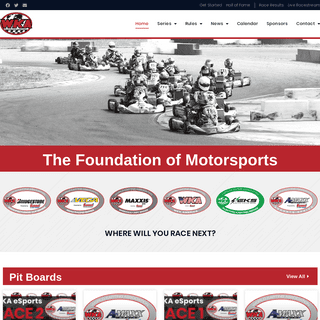 A complete backup of worldkarting.com