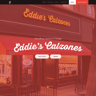 Eddie's Calzones â€” Your Calzone Hookup