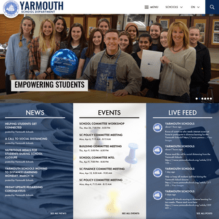 A complete backup of yarmouthschools.org