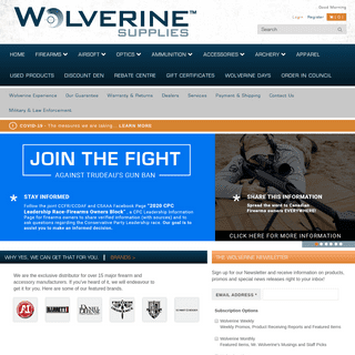 A complete backup of wolverinesupplies.com