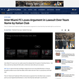 A complete backup of www.nbcmiami.com/news/sports/inter-miami-fc-loses-argument-in-lawsuit-over-team-name-by-italian-club/218961