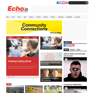 A complete backup of echo.ie