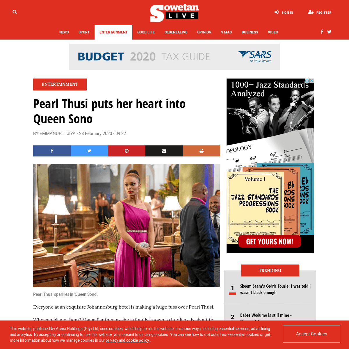 A complete backup of www.sowetanlive.co.za/entertainment/2020-02-28-pearl-thusi-puts-her-heart-into-queen-sono/