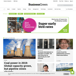 Business Green â€“ news and analysis for the low carbon economy