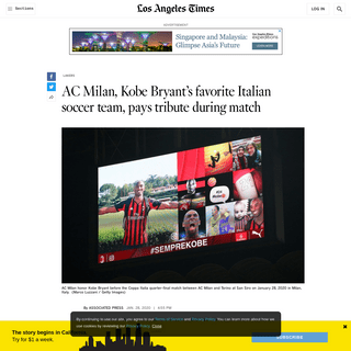 A complete backup of www.latimes.com/sports/story/2020-01-28/ac-milan-pays-tribute-to-kobe-bryant-at-san-siro-match