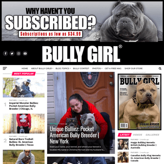 A complete backup of bullygirlmagazine.com