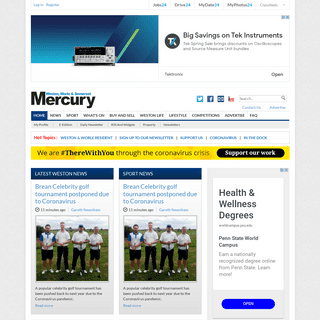 A complete backup of thewestonmercury.co.uk